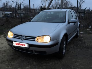 2001 Volkswagen Golf IV, серебристый, 550000 рублей, вид 1