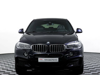 2017 BMW X6 40d II (F16), чёрный, 4519000 рублей, вид 2