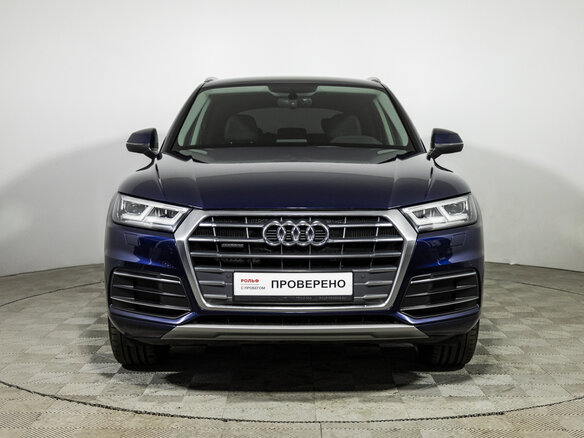 2018 Audi Q5 II (FY), синий, 2899989 рублей - вид 1