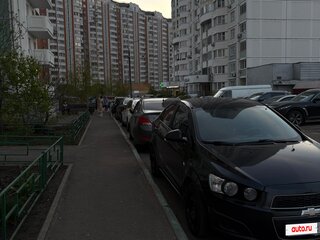 2012 Chevrolet Aveo II, чёрный, 670000 рублей, вид 5