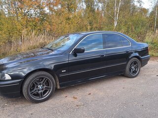 2002 BMW 5 серии 525i IV (E39) Рестайлинг, чёрный, 950000 рублей, вид 5
