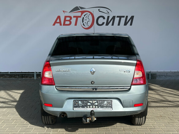 2011 Renault Logan I Рестайлинг, синий, 550000 рублей - вид 6