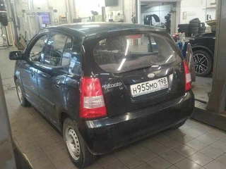 2006 Kia Picanto I, чёрный, 199000 рублей, вид 4