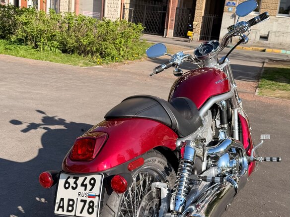 2003 Harley-Davidson V-Rod, красный, 800000 рублей - вид 6