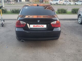 2008 BMW 3 серии 320i V (E90/E91/E92/E93), чёрный, 900000 рублей, вид 2