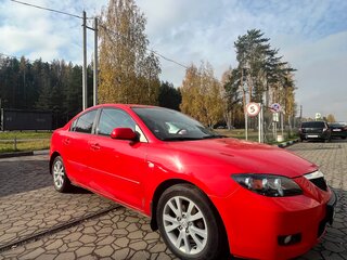 2007 Mazda 3 I (BK) Рестайлинг, красный, 619990 рублей, вид 3