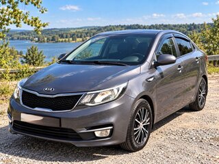 2016 Kia Rio III Рестайлинг, серый, 1300000 рублей, вид 1