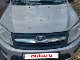 2016 Lada (ВАЗ) Granta I, серебристый, 350000 рублей, вид 1