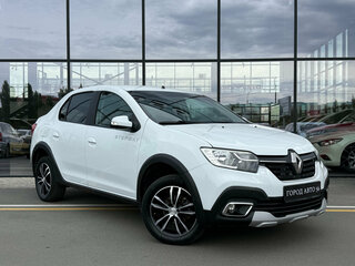2020 Renault Logan Stepway II Рестайлинг, белый, 1170000 рублей, вид 3