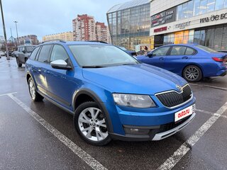 2014 Skoda Octavia Scout III (A7), синий, 1650000 рублей, вид 2