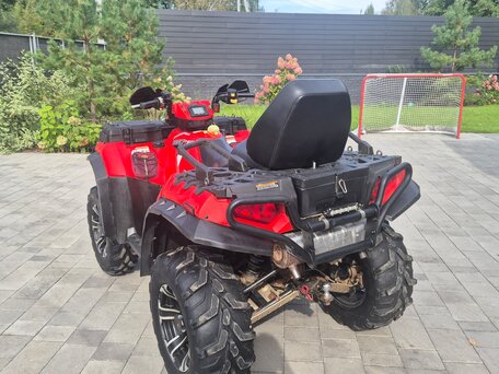 2010 Polaris Sportsman 850, красный, 670000 рублей, вид 4