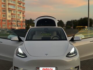 2021 Tesla Model Y Long Range Dual Motor I, белый, 1900000 рублей, вид 1