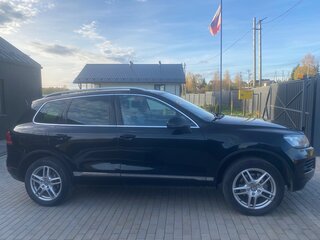 2013 Volkswagen Touareg II, чёрный, 1500000 рублей, вид 5