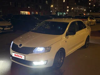 2015 Skoda Rapid I, белый, 565000 рублей, вид 1