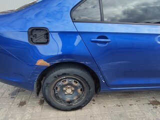 2018 Skoda Rapid I Рестайлинг, синий, 650000 рублей, вид 4