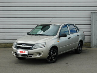 2013 Lada (ВАЗ) Granta I, бежевый, 300000 рублей, вид 1