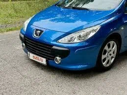 2007 Peugeot 307 I Рестайлинг, синий, 410000 рублей, вид 2