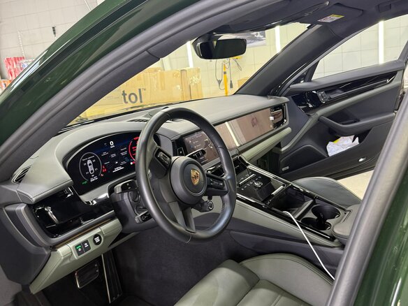 2024 Porsche Panamera 4 III, зелёный, 19000000 рублей - вид 5
