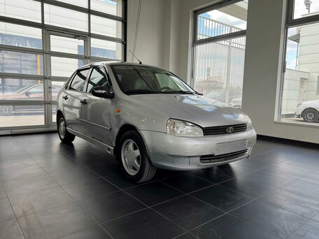 2007 Lada (ВАЗ) Kalina I, серебристый, 150000 рублей, вид 1
