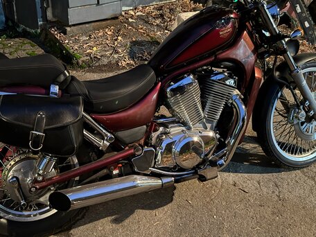 1994 Suzuki Intruder VS 400, красный, 280000 рублей, вид 2