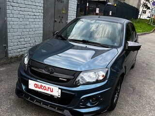 2014 Lada (ВАЗ) Granta I, серый, 560000 рублей, вид 2