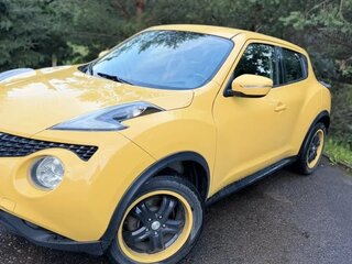 2014 Nissan Juke I Рестайлинг, жёлтый, 1600000 рублей, вид 1
