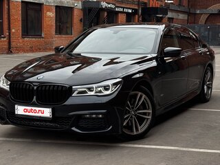 2018 BMW 7 серии 730i VI (G11/G12), чёрный, 2890000 рублей, вид 1