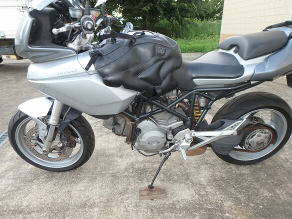 2003 Ducati Multistrada 1000, серебристый, 300000 рублей - вид 10