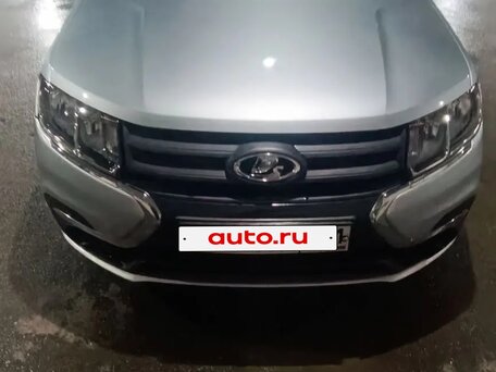 2022 LADA (ВАЗ) Largus, серебристый, 900000 рублей, вид 3