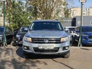 2012 Volkswagen Tiguan I Рестайлинг, серебристый, 729000 рублей, вид 2