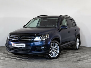 2011 Volkswagen Tiguan I Рестайлинг, синий, 775000 рублей, вид 1