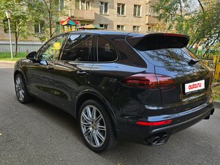 2016 Porsche Cayenne Diesel II Рестайлинг (958), синий, 5490000 рублей, вид 4