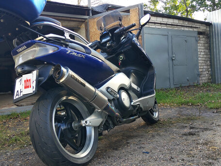 2007 Yamaha TMAX, синий, 400000 рублей, вид 5