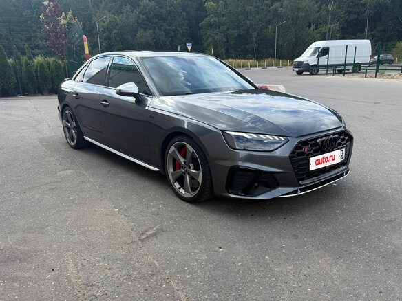 2020 Audi S4 V (B9) Рестайлинг, серый, 5150000 рублей - вид 2