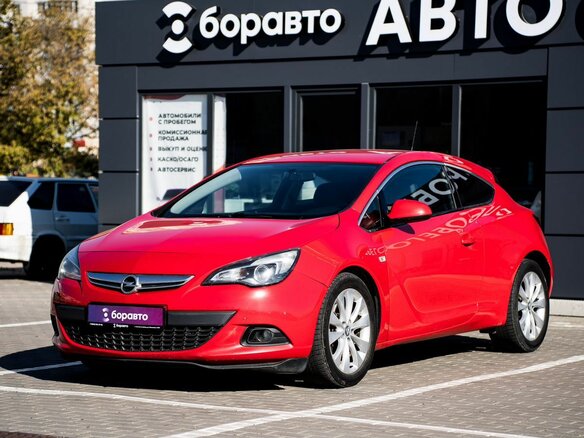 2012 Opel Astra GTC J Рестайлинг, красный, 760000 рублей