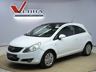 2010 Opel Corsa D, белый, 370000 рублей, вид 1