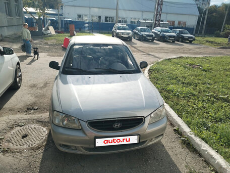 2009 Hyundai Accent ТагАЗ II, серебристый, 270000 рублей, вид 1