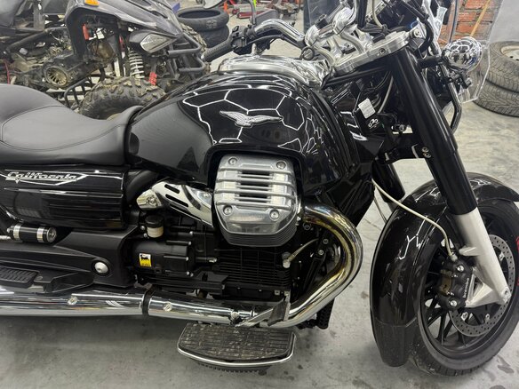 2014 Moto Guzzi California, чёрный - вид 5