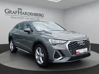 2023 Audi Q3 35 TDI II (F3), серый, 3990000 рублей, вид 1