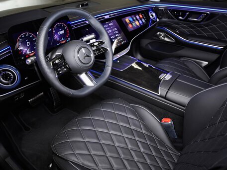 2026 Mercedes-Benz S-Класс 580 Long 4MATIC VII (W223) Рестайлинг, чёрный, 32375000 рублей, вид 2