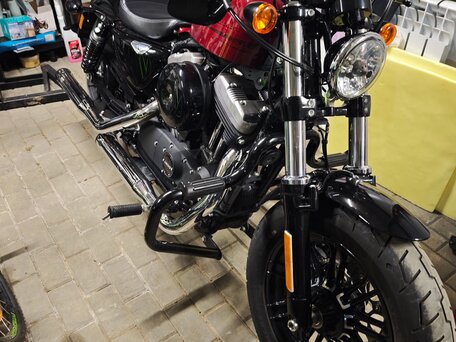 2019 Harley-Davidson Sportster 1200, пурпурный, 1200000 рублей, вид 4