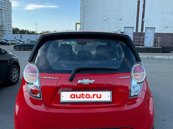 2012 Chevrolet Spark III, красный - вид 1