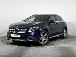 2017 Mercedes-Benz GLA 250 I (X156) Рестайлинг, синий, 2299000 рублей, вид 1