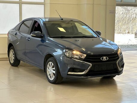 2016 Lada (ВАЗ) Vesta I, синий, 700000 рублей, вид 1