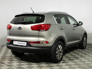 2014 Kia Sportage III Рестайлинг, серебристый, 1259585 рублей, вид 5