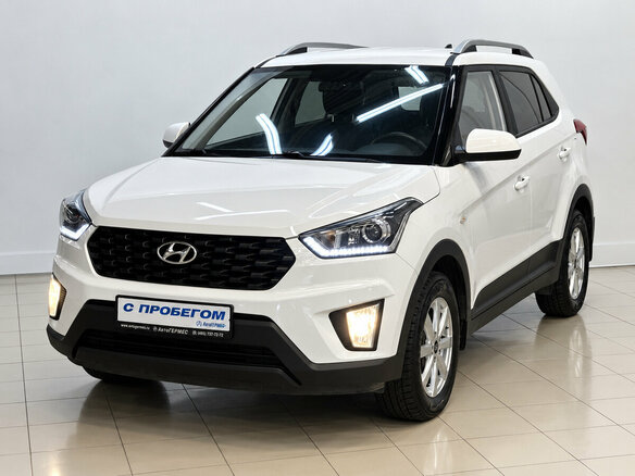 2021 Hyundai Creta I Рестайлинг, белый, 1970000 рублей