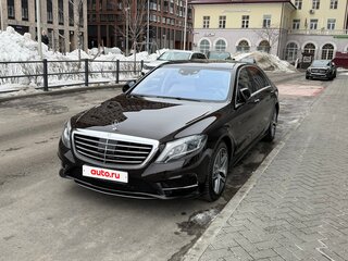 2013 Mercedes-Benz S-Класс 500 VI (W222, C217), чёрный, 4250000 рублей, вид 3