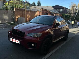 2010 BMW X6 50i 6-speed I (E71), красный, 1000000 рублей, вид 4