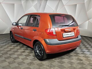 2007 Hyundai Getz I Рестайлинг, красный, 347000 рублей, вид 4