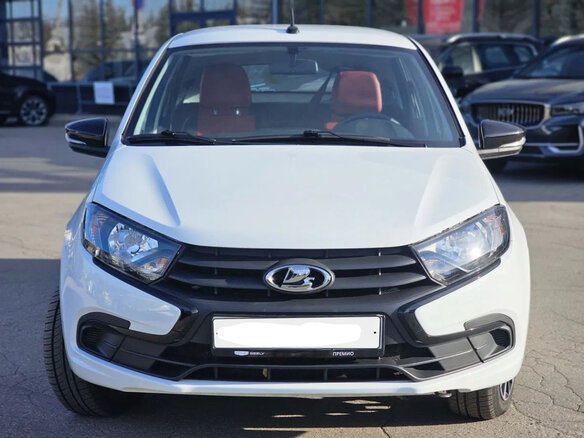 2024 Lada (ВАЗ) Granta I Рестайлинг, белый, 890000 рублей - вид 1